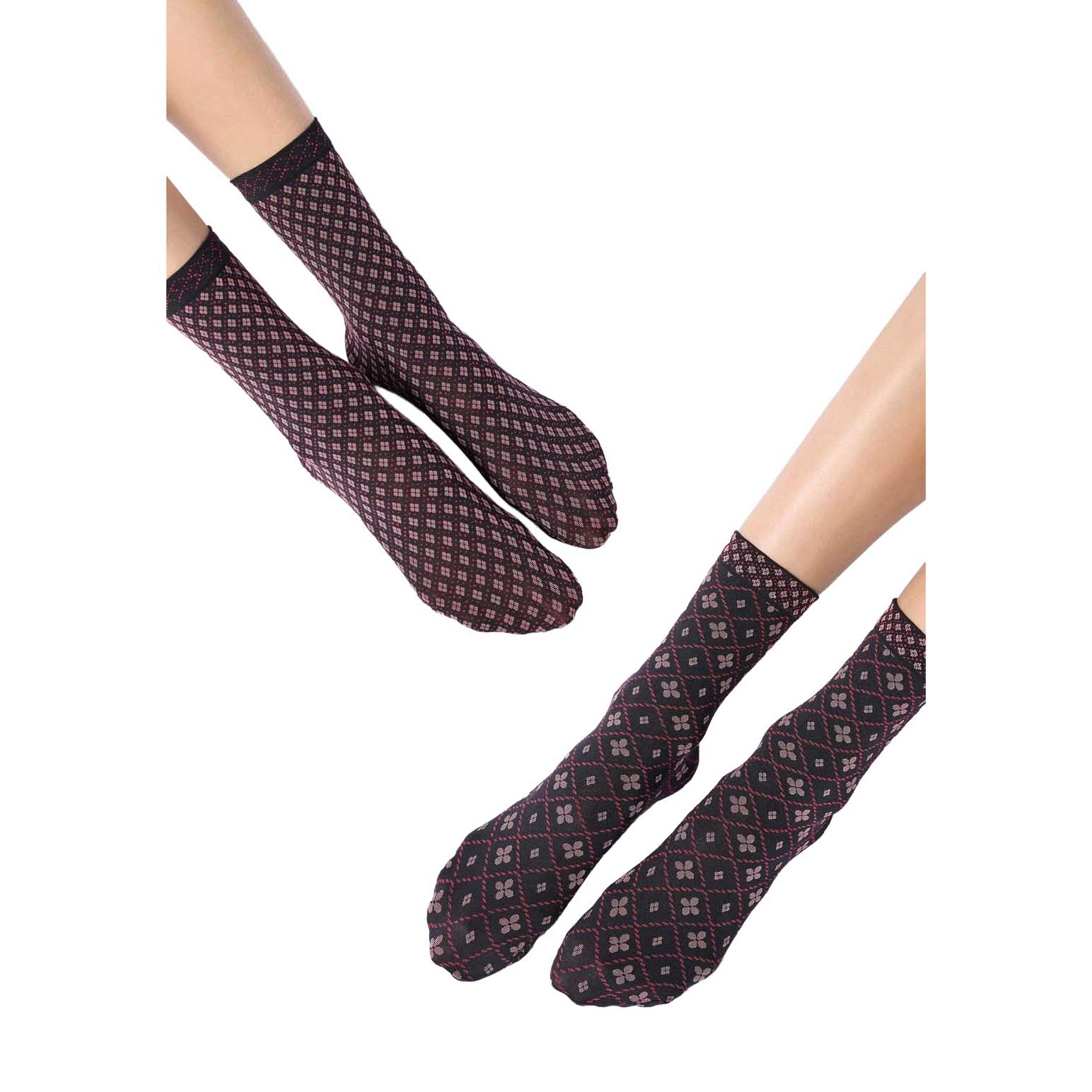 Oroblu 2P Twins Tie Pattern